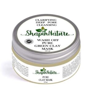 Shapin'Nature Green Clay Mask - Face and Body Cleanser